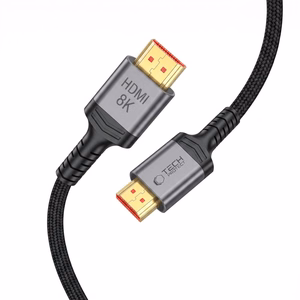 Tech-Protect UltraBoost HDMI 2.1 4K 120HZ / 8K 60HZ cable 100 cm - black