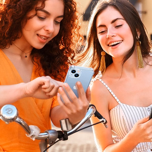 Ugreen Gel Bright Cushion Protective Ümbris jaoks iPhone 14 Plus Läbipaistev (LP602)