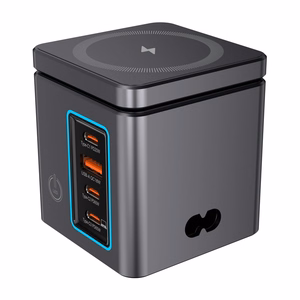 Blitzwolf BW-i113 GaN, USB-A, 3xUSB-C, 105W mains laadija