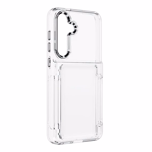 FORCELL F-PROTECT Crystal Pocket Ümbris jaoks SAMSUNG S24 läbipaistev