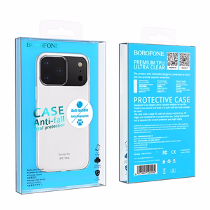 Borofone чехол BI4 Ice Series Iphone 17 Pro прозрачный