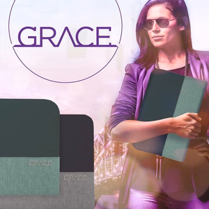 STM Grace sülearvuti kaitseümbris MacBook Pro 15" ja teistele 15" sülearvutitele, pilvehall