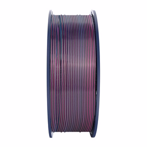 Sunlu PLA+ Silk neljavärviline filament (punane-kollane-roheline-must)