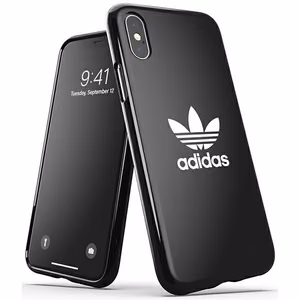 Adidas OR Snap Ümbris Trefoil jaoks iPhone X / XS - must
