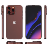 iPhone 15 Pro Max ümbris from the Ultra läbipaistev series in läbipaistev color