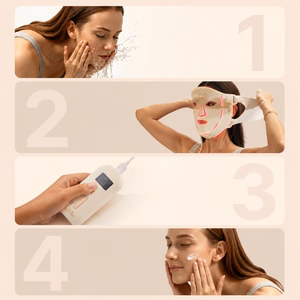 RENPHO Rejuven Artemis Blush LED-valgusteraapia mask
