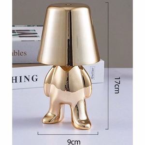 Laua lamp voodikõrval GOLD MAN Kunst Deco standing (versioon 1) MLTL