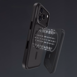 Чехол Benks Magnetic Mist с металлической рамкой (0068) для Iphone 17 Air, черный (кнопка управления камерой)