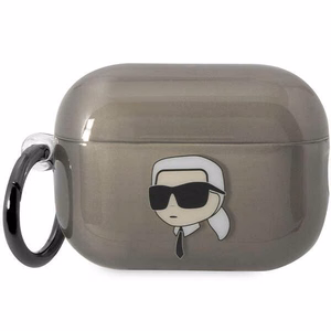 Karl Lagerfeld KKLAP2HNIKTCK Airpods Pro 2 чехол чёрный/чёрный Ikonik Karl Lagerfeld