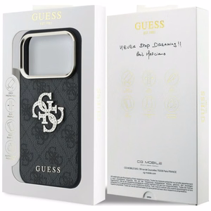 Ümbris mudelile IPHONE 18 Pro /17 Pro (Big Strass Logo 4G) (värv: pruun)