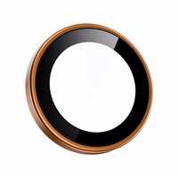 Benks Tempered glass DR Sapphire Lens Protector on camera jaoks Iphone 17 Pro/17 Pro Max (lens 3 pieces) oranž