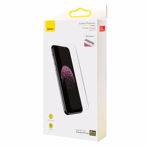 Baseus 0.3mm Full-glass закалённое стекло (упаковка 2 шт) для iPhone XS Max/11 Pro Max 6.5 дюйма