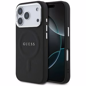 Guess Classic Logo MagSafe Ümbris jaoks iPhone 17 Pro - Must