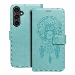 MEZZO Book ümbris jaoks SAMSUNG S23 FE dreamcatcher roheline