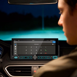 Kruger&Matz KM2017 1DIN CarPlay/AndroidAuto car radio