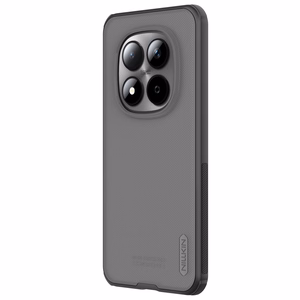 Nillkin Super Frosted Shield Pro ümbris Xiaomi Redmi Note 15 Pro+ 5G/Poco M8 Pro 5G läbipaistev must