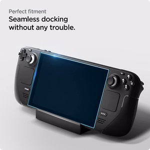Spigen Glas.tR EZ Fit Karastatud klaas jaoks Steam Deck