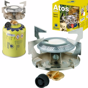Matkagaasipliit ATOS, 1.8 kW, 7/16" keermega gaasiballoonidele
