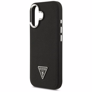GUESS ümbris jaoks IPHONE 17 compatible with MagSafe GUHMP17SPGTSPSK (Grained PU Triangle Logo) must