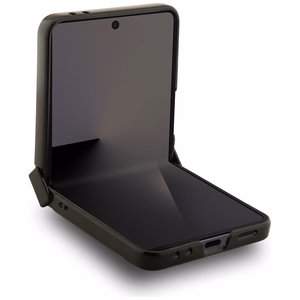 GUESS ümbris jaoks SAMSUNG Z Flip7 compatible with MagSafe GUHMZF7P4MSEGCP (Magnetic 4G PU W/ Classic) roosa