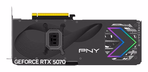 PNY GeForce RTX 5070 EPIC-X RGB OC NVIDIA 12GB GDDR7 videokaart