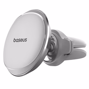 Gravity car mount for air vent Baseus (silver)