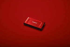 Kingston Technology 2TB XS1000 punane väline kaasaskantav SSD USB 3.2 Gen 2