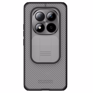 Nillkin CamShield Pro ümbris Xiaomi Redmi Note 15 Pro+ 5G/Poco M8 Pro 5G läbipaistev must