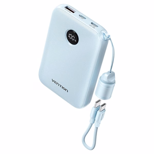 Vention FKAL0-C 10000mAh 22.5W akupank USB sinine