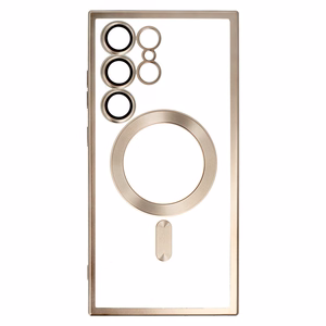 Metallic Magsafe Ümbris jaoks Samsung Galaxy S24 Titanium