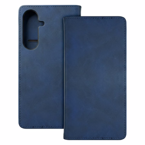 tumesinine Smart Suede ümbris Samsung Galaxy S26 FE jaoks