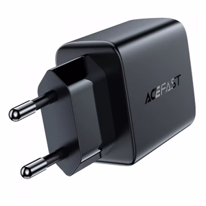 Laadija Acefast A33 must 18W (2xQC3.0)