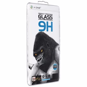 X-ONE Full Cover Extra Strong Crystal Clear - jaoks iPhone 16 Pro Max/17 Pro Max Karastatud klaas 9H