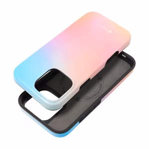 Ümbris jaoks iPhone 16 PRO MAX Forcell F-Protect Mirage compatible with Magsafe Military Drop-Test pinky sinine