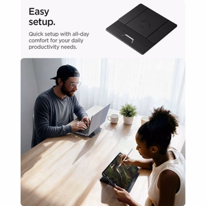 Spigen SlimFold LD201-S8 sülearvutialus, hall