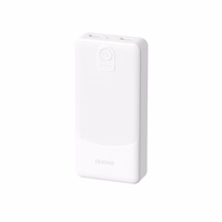 Powerbank Dudao K10 10000mAh 2.4A 2 x USB-A - valge