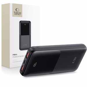 Powerbank Tech-Protect PB01 10000mAh 22.5W - black