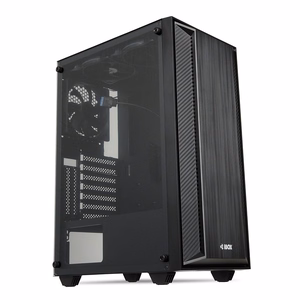 iBox CETUS 906 Midi Tower must arvutikorpus