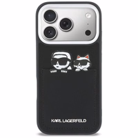 Karl Lagerfeld Karl & Choupette Print & Pocket Case iPhone 17 Pro Max'ile - must