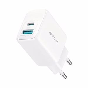 Laadija Joyroom JR-TCF21 20W USB-C/USB-A valge
