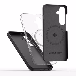 Tech-Protect Силиконовый MagSafe Чехол для Samsung Galaxy S26+ чёрный