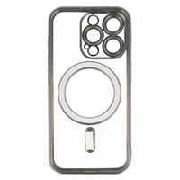 Metallic Magsafe Ümbris jaoks Samsung Galaxy S25 Hõbedane