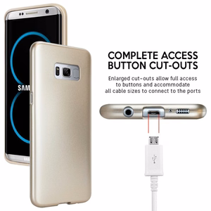 Mercury I-Jelly ümbris seadmele Samsung Galaxy S8+, kuldne