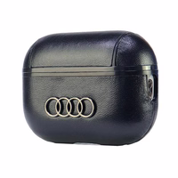 Audi Leather Big Logo AirPods Pro 2 cover must/must AU-APP2-GT/D3-BK