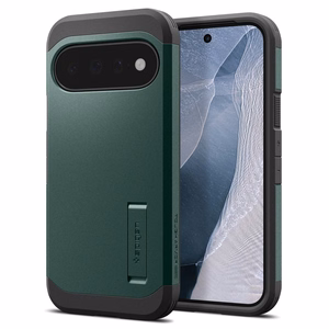 Spigen Tough Armor Mag MagSafe ümbris mudelile Google Pixel 11, tumeroheline