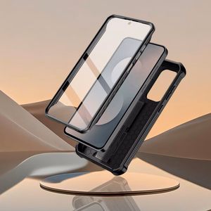 Tech-Protect Kevlar Cam+ ümbris Samsung Galaxy S25 FE jaoks - must