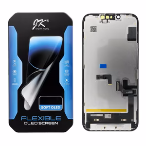 JK LCD Display jaoks IPHONE 16e SOFT OLED (Change IC)