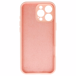 Силиконовый чехол Lite для iPhone 16 Pro Max персиковый