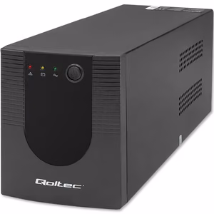 Qoltec 53776 источник бесперебойного питания (ИБП) Line-Interactive 1,5 кВА 900 Вт 4 розетки AC