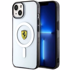 Ferrari FEHMP14SURKT iPhone 14 6.1" läbipaistev/läbipaistev hardcase Outline Magsafe